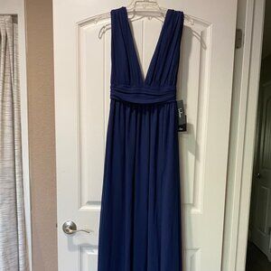 Blue party dress